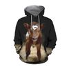 Beautiful Baby Cow Hoodie 3D, Personalized All Over Print Hoodie 3D