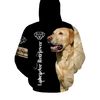Labrador Retriever Hoodie 3D, Personalized All Over Print Hoodie 3D