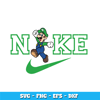 Nike Luigi svg