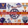 Bundle 12 Files Virginia Cavaliers Football Team SVG, Virginia Cavaliers svg, N C A A Teams svg, N C A A Svg, Png, Dxf,.jpg