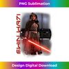 JG-20240106-7467_Star Wars Ahsoka Shin Hati Orange Lightsaber Jedi Poster Long Sleeve 2423.jpg