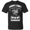 I Have A Plan With My Schnauzer T Shirts.jpg