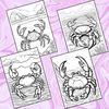 Cute and amazing crab coloring pages 2.jpg