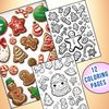 Christmas Cookies Coloring Sheets 1.jpg