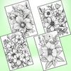 Coloring Pages of Floral Flowers 4.jpg