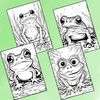 Cute Frog Coloring Pages 4.jpg