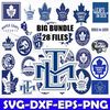 Bundle 28 Files Toronto Maple Leafs Hockey Team Svg, Toronto Maple Leafs Svg, NHL Svg, NHL Svg, Png, Dxf, Eps, Instant D.jpg