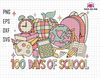 Happy 100 Days Of School Svg, Funny 100 days of school Svg, 100th Day Teacher Life Svg, Book Lovers Svg, Teacher Appreciation,Back To School.jpg