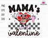 Mama's Valentine Svg, Groovy Valentine Svg, Kids Valentine Svg, Mini Valentine Svg, Mama Valentine, Retro Valentine Png, Valentine Shirt Svg.jpg