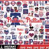 78 Files Philadelphia Phillies Team Bundles Svg, Philadelphia Phillies Svg, MLB Team Svg, MLB Svg, Png, Dxf, Eps, Jpg, I.png