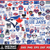 74 Files Toronto Blue Jays Team Bundles Svg, Toronto Blue Jays Svg, MLB Team Svg, MLB Svg, Png, Dxf, Eps, Jpg, Instant D.png