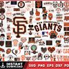 84 Files San Francisco Giants Team Bundles Svg, San Francisco Giants Svg, MLB Team Svg, MLB Svg, Png, Dxf, Eps, Jpg.png