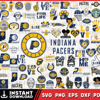 79 Files Indiana Pacers Team Bundles Svg, Indiana Pacers svg, NBA Teams Svg, NBA Svg, Png, Dxf, Eps, Instant Download.png