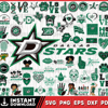 75 Files Dallas Stars Team Bundles Svg, Dallas Stars Svg, NHL Svg, NHL Svg, Png, Dxf, Eps, Instant Download.png