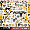 Pittsburgh Penguins Team Bundles Svg, Pittsburgh Penguins Svg, NHL Svg, NHL Svg, Png, Dxf, Eps, Instant Download.png