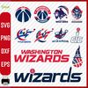 Digital Download, Washington Wizards svg, Washington Wizards logo, Washington Wizards clipart, Washington Wizards cricut  .png