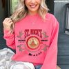 St Nicks Brewing Co Christmas Comfort Colors Sweatshirt, Christmas Brewing Co Sweatshirt, Retro Holiday Sweater.jpg