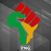 AFC1107231337158-African PNG Black Power Fist PNG For Sublimation Print.jpg