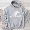 HD2302242455-No Balance Women's White Hoodie, hoodies for women, hoodies for men.jpg