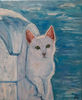 Elena Anufriyeva_Santorini Cat_24x30 cm_oil and acrylic on stretched canvas.jpg