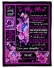 Mom Blanket, Mother's Day Gift For Mom, To My Mom, To The World You May Be Just A Mother Sherpa Blanket 1.jpg