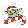 Baby Yoda Christmas  Star Wars The Mandalorian The Child  Cut File Layered By Color SVG.jpg