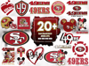 20 Files San Francisco 49ers Svg Bundle, 49ers Logo Svg, 49ers Vector.png