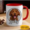 Custom Dog Photo Mug Gift For Dog Dad Dog Mom, Personalized Dog Portrait With Name Ceramic Mug, Custom Pet Face On Mug,.jpg