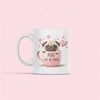 Cute Pug Mug, Pug in a Mug, Funny Pug Coffee Cup, Pup in a Cup, Pug in a Cup, Funny Pug Gifts, Pug Lover Mug, Pug Owner.jpg