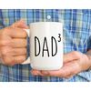 Dad of Three Mug, Father of Three, Gift For Dad, Funny Dad 3 Mug, Daddy Mug, Best Dad Ever, Fathers Day Mug, Present, 1s.jpg