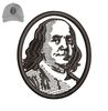Benjamin Franklin Embroidery logo for Cap..jpg