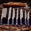 Damascus Steel Culinary Arsenal 7-Piece Chef's Knife Set (1).jpg
