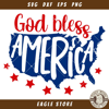 God bless America Svg, Fourth of July Svg, Patriotic Svg.jpg