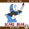 Scare Bear Svg, Care Bear Jason Svg, Cute Bear Halloween.jpg