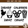 Disney Calories Dont Count Svg, Funny Snacks Svg, Disney.jpg