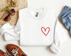 Embroidered Valentine Sweatshirt Love Heart Sweatshirt Cute Valentines Sweater Teacher Valentine's Shirt Mommy Valentine Shirt Hoodie.jpg