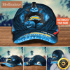 Los Angeles Chargers Baseball Cap Halloween Custom Cap For Fans.jpg