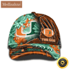 Personalized NCAA Miami Hurricanes All Over Print Baseball Cap The Perfect Way To Rep Your Team.jpg