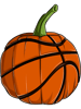 Pumpkin Basktball T shirts Boys Mens Halloween Basket Team.png