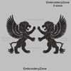 Lion with wings animal embroidery design by EmbroideryZone 9.jpg