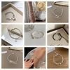 VENTFILLE 925 Sterling Silver Pearls Bamboo Knots Bracelet for Women Girl Simple Korean Jewelry V.jpg