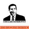 Michael Scott I Declare Bankruptcy The Office Funny Quote - Mug Sublimation PNG - Enhance Your Apparel with Stunning Detail