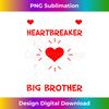 This Little Heart Breaker Is Going To Be A Big Brother - Artisanal Sublimation PNG File - Infuse Everyday with a Celebratory Spirit