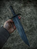 Carbon Steel Handmade Bowie Knife (5).jpg
