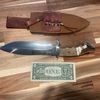 Stag Antler Bowie Knife Handmade Bowie Stag scales knife (7).jpg