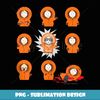 South Park - Kenny Grid - Exclusive Sublimation Digital File