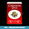 Cardamom Spice Tin Girls Matching Halloween Costume - Digital Sublimation Download File