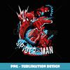 Marvel SpiderMan Sketches - Signature Sublimation PNG File