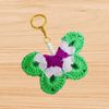 A crochet butterfly keychain pattern