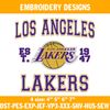Los Angeles Lakers est 1947 Embroidery Designs.jpg